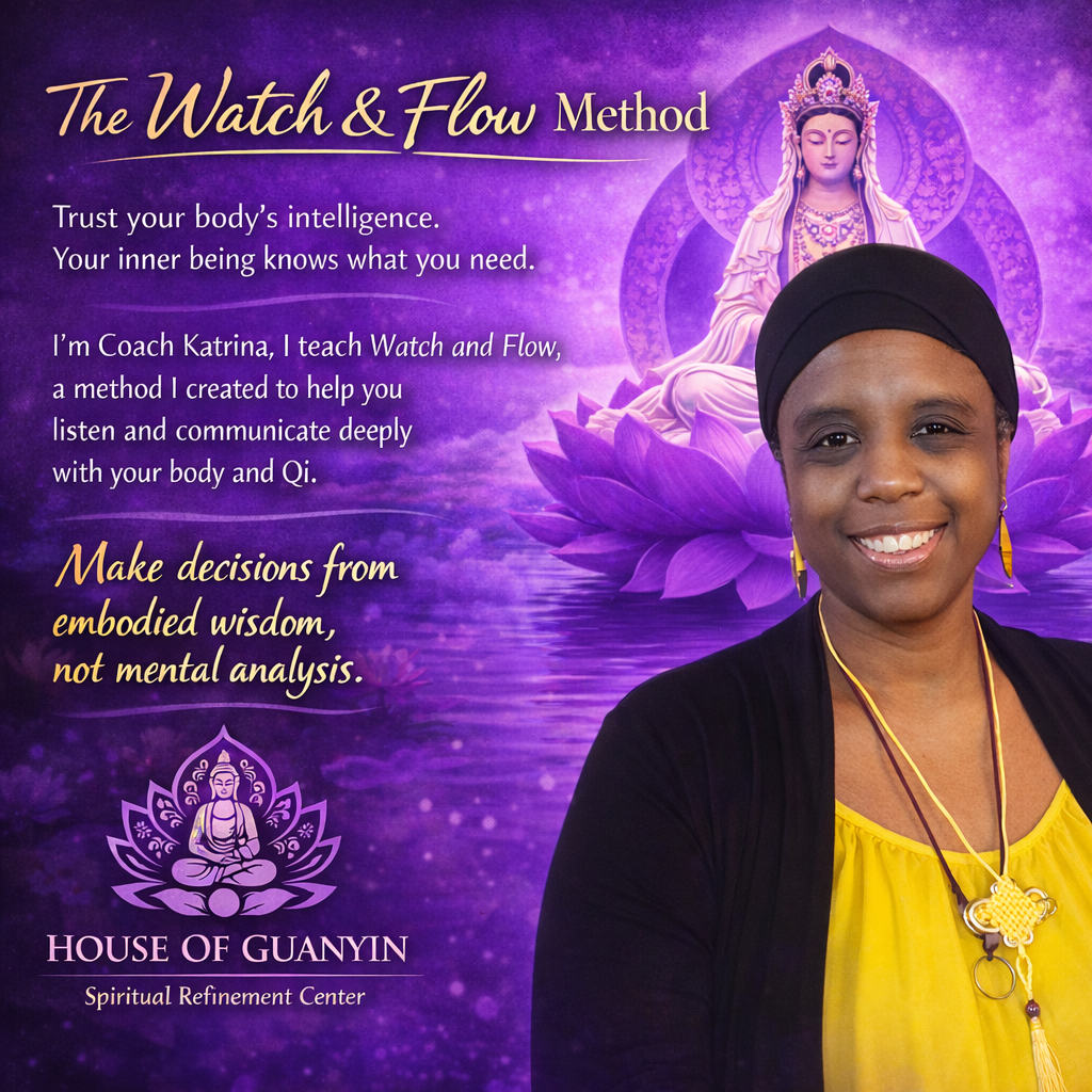 Coach Katrina with Guanyin - Watch and Flow Method
